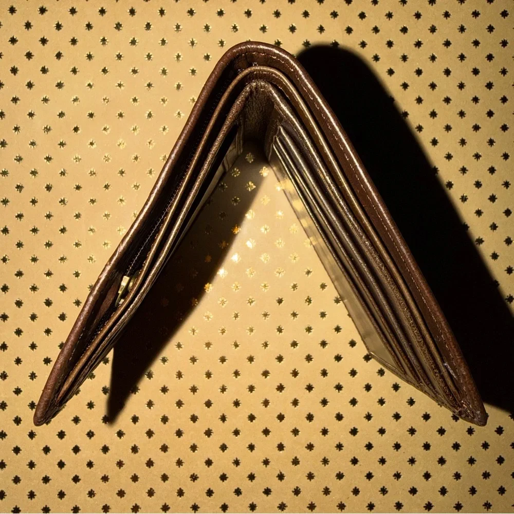🆕 NEW Men's Genuine Leather Brown Wallet